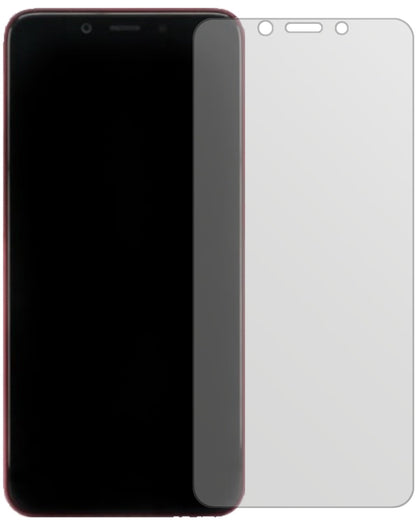 XiaomiMi A2 mit aufgebrachter dipos Displayschutzfolie, die lästige Fingerabdrücke minimiert
