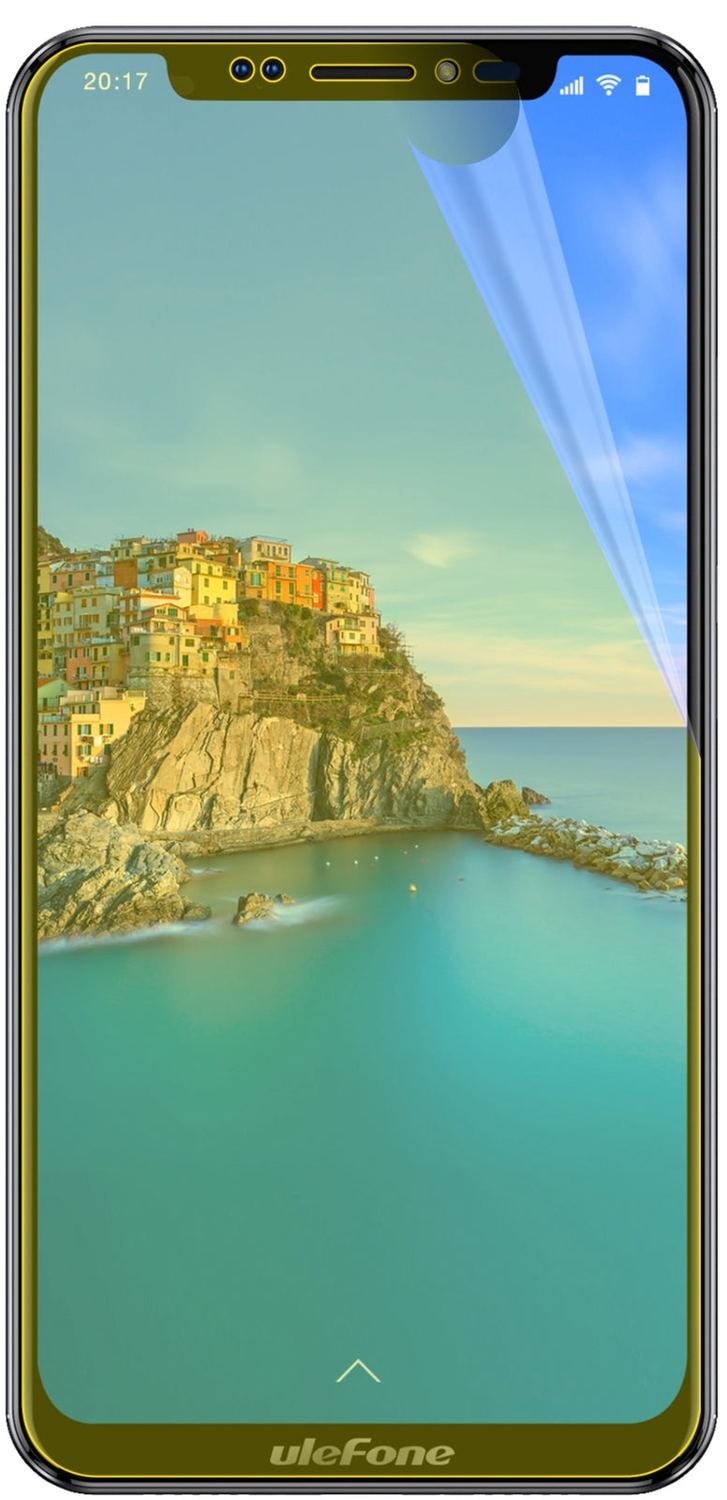 3x 3D Full Cover Schutzfolie für Ulefone X