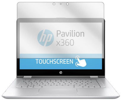 2x Schutzfolie klar für HP Pavilion x360 14 ba035ng Display-Schutzfolie