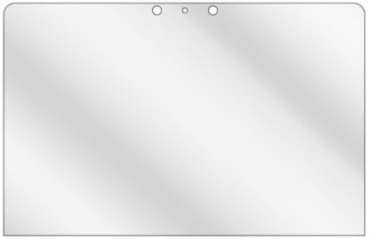 2x Schutzfolie klar für HP Pavilion x360 14 ba035ng Display-Schutzfolie