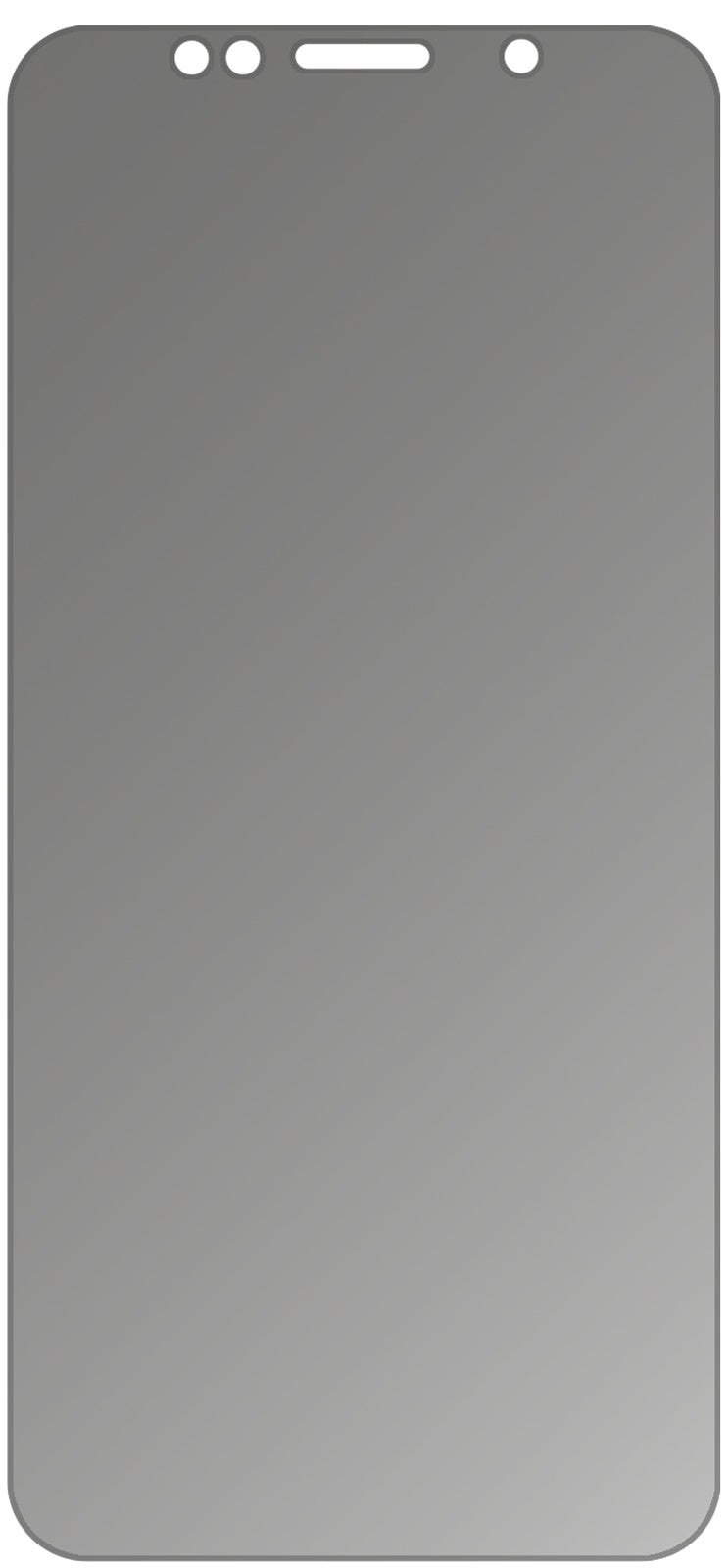 Blickschutzfolie für Honor 7A matt Schutzfolie Privacy