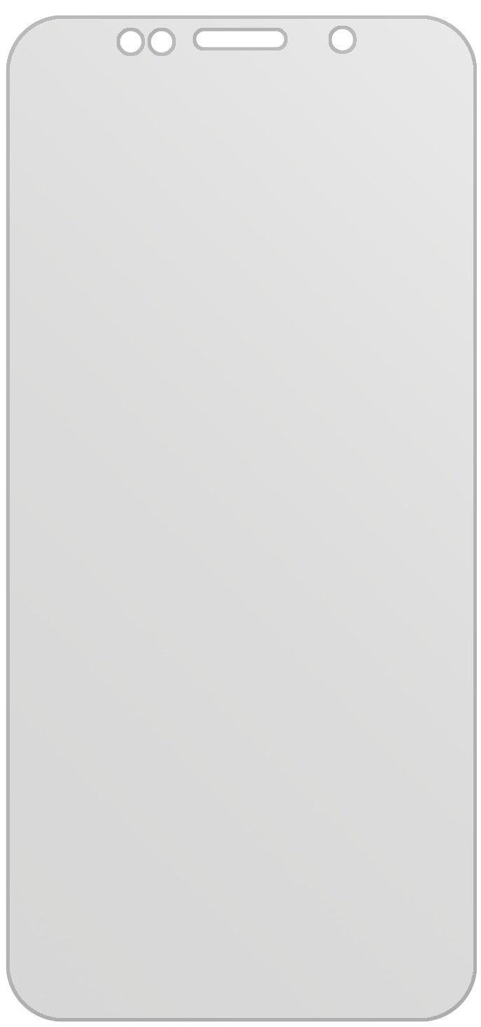 dipos Displayschutz für Huawei Y5 2018, mattierte Oberfläche, geringe Dicke und perfekte Passform