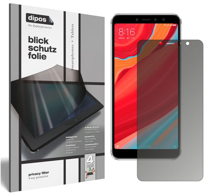 Blickschutzfolie für Xiaomi Redmi Y2 matt Schutzfolie Privacy