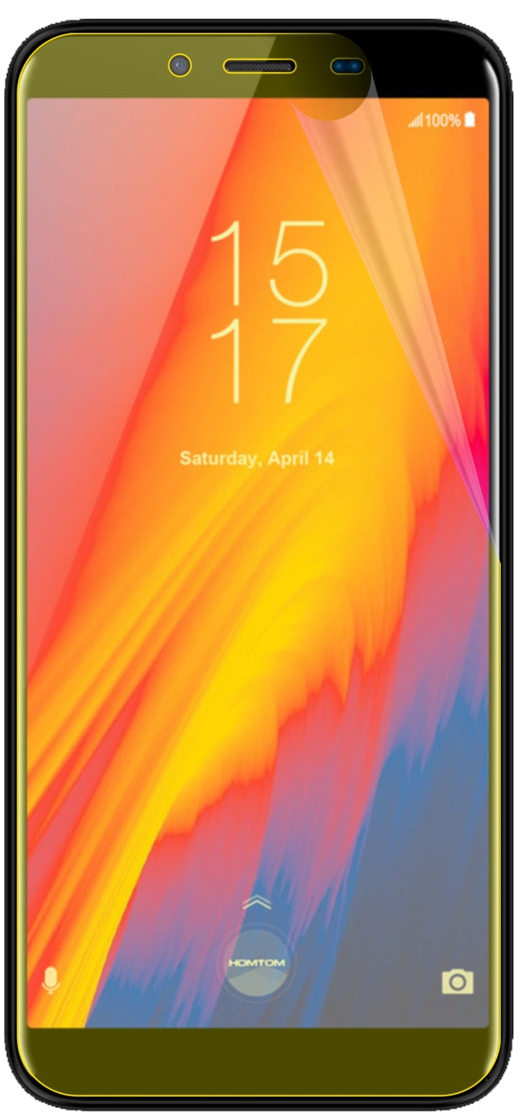3x 3D Full Cover Schutzfolie für HomTom S99