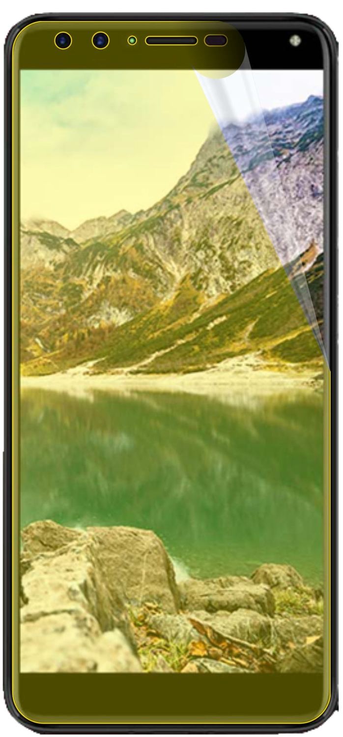 3x 3D Full Cover Schutzfolie für Cherry Mobile Flare S6 Plus