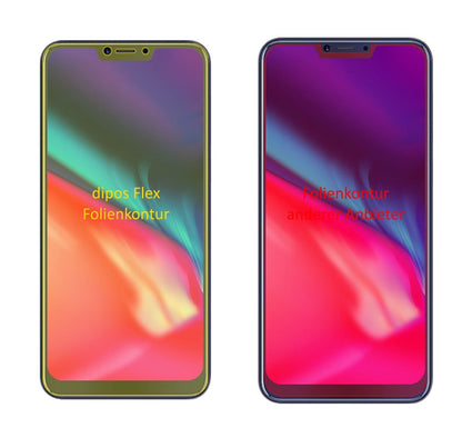 3x 3D Full Cover Schutzfolie für Cubot P20