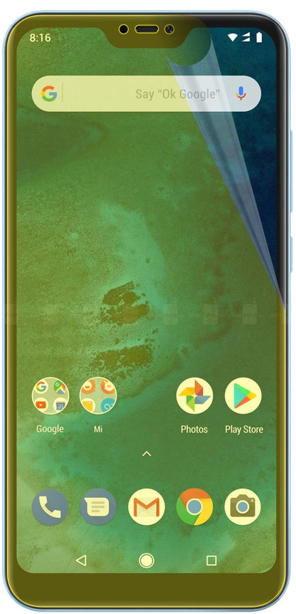 3x 3D Full Cover Schutzfolie für Xiaomi Mi A2 Lite
