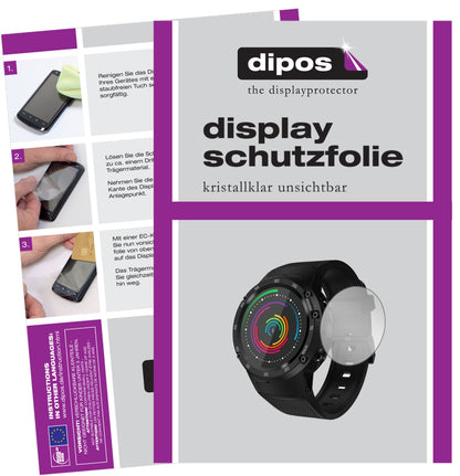 6x Schutzfolie klar für Zeblaze Thor 4 Display-Schutzfolie