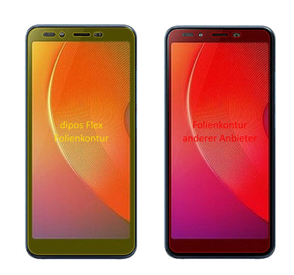 3x 3D Full Cover Schutzfolie für Infinix Smart 2 Pro