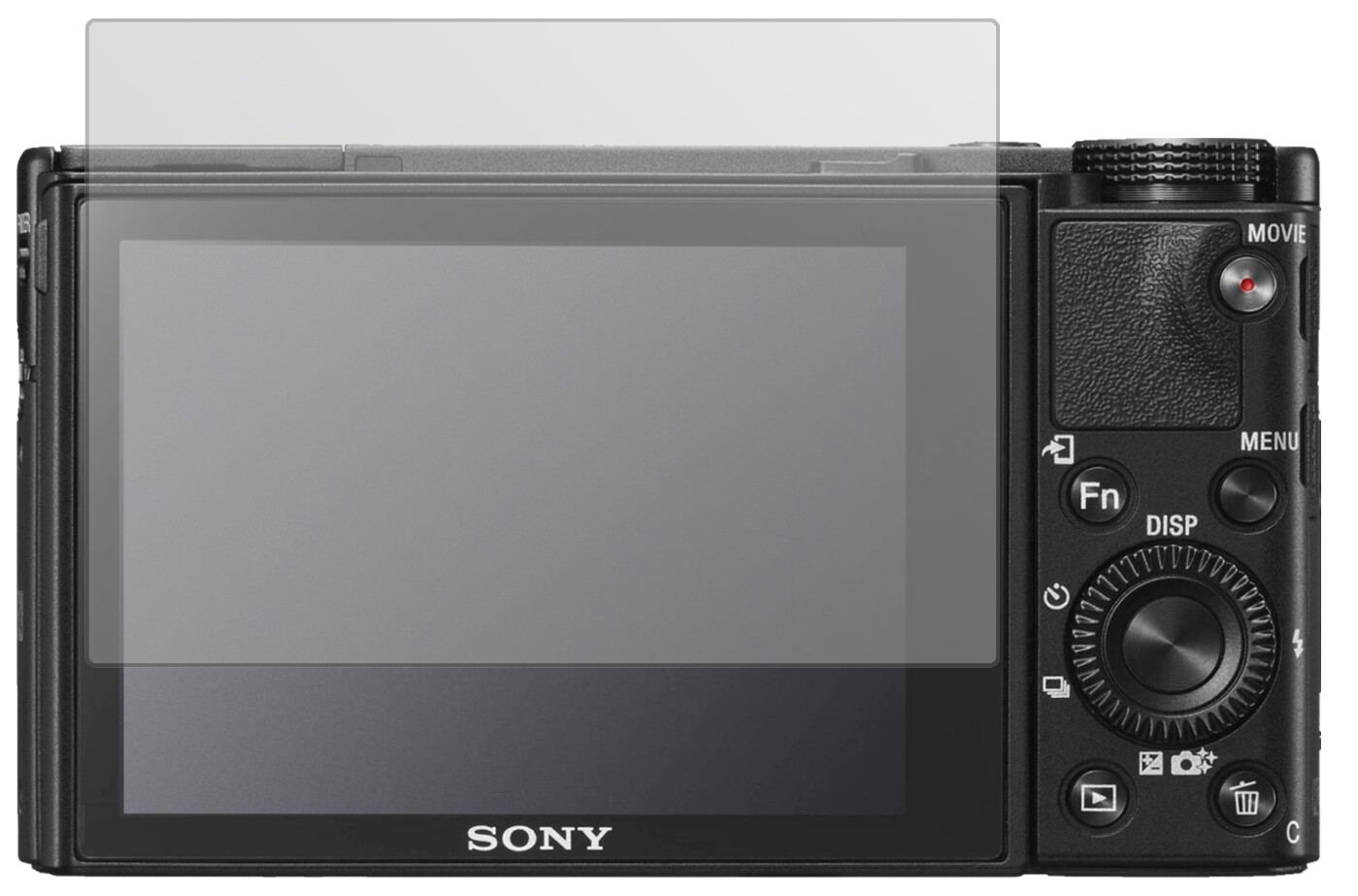 6x Schutzfolie matt für Sony DSC-RX100 V Display-Schutzfolie