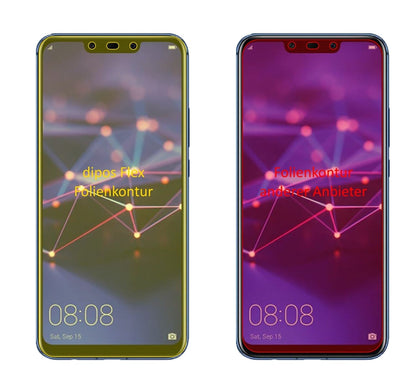 3x 3D Full Cover Schutzfolie für Huawei Mate 20 Lite
