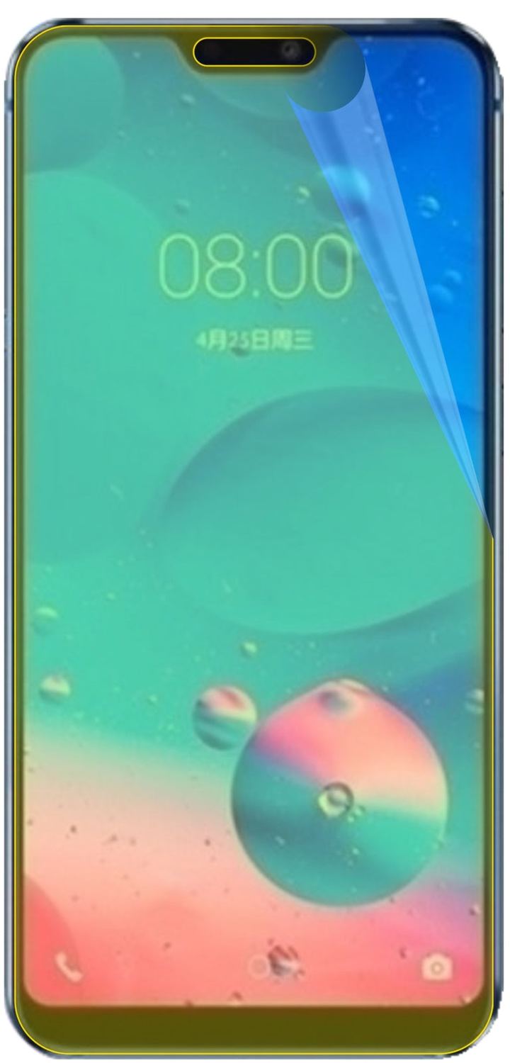 3x 3D Full Cover Schutzfolie für Hisense H20