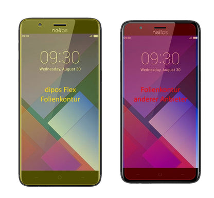 3x 3D Full Cover Schutzfolie für TP-Link Neffos P1
