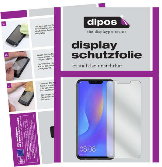6x Schutzfolie klar für Huawei P Smart Plus Display-Schutzfolie