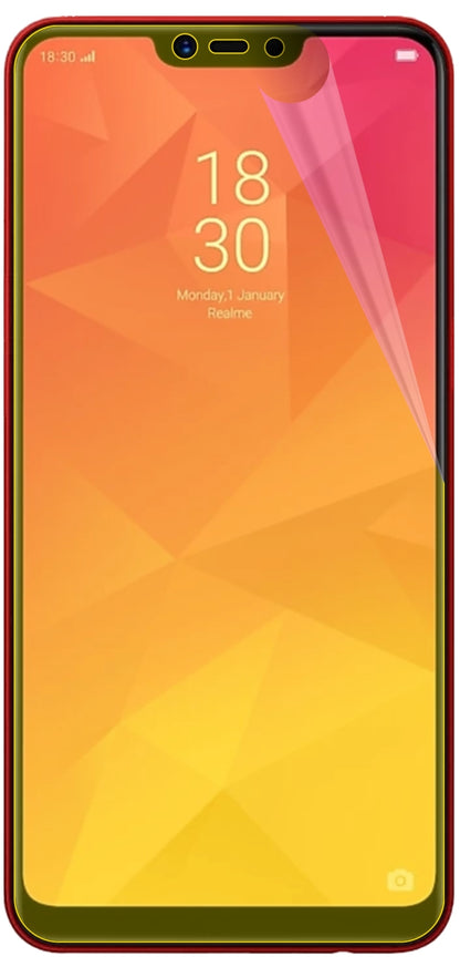 3x 3D Full Cover Schutzfolie für Oppo Realme 2