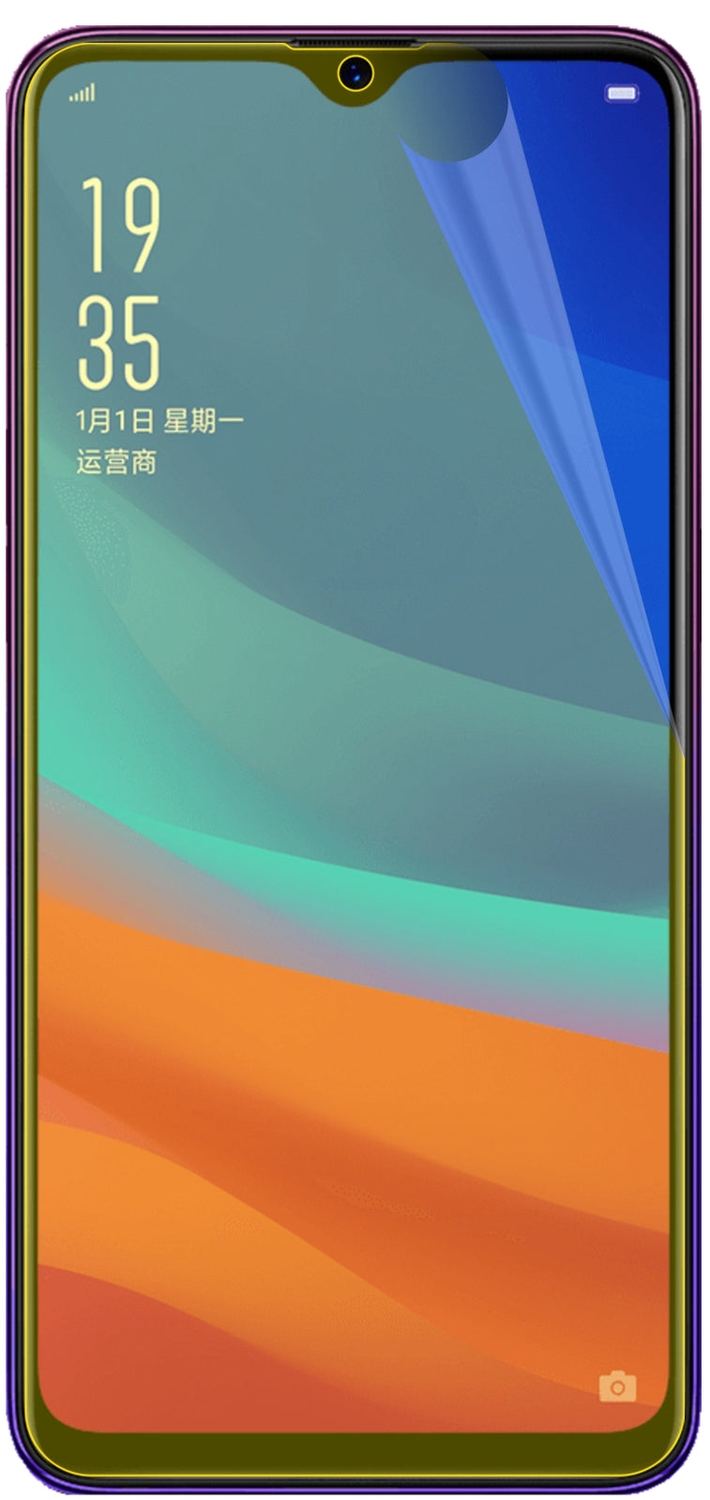 3x 3D Full Cover Schutzfolie für Oppo A7x