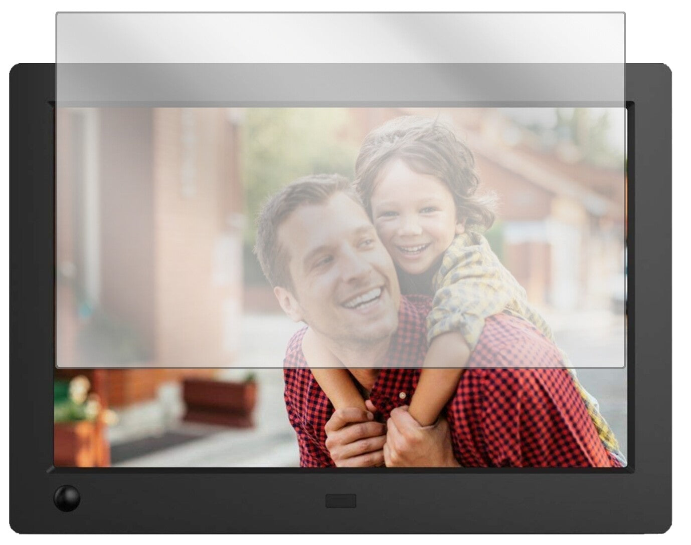6x Schutzfolie klar für NIX Advance 8 Zoll Widescreen Digitaler Bilderrahmen Display-Schutzfolie