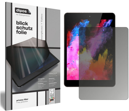 Blickschutzfolie für Teclast M89 matt Schutzfolie Privacy