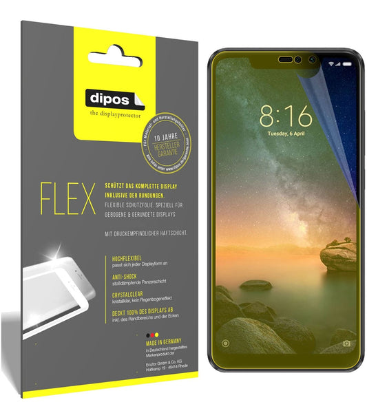 3x 3D Full Cover Schutzfolie für Xiaomi Redmi Note 6 Pro