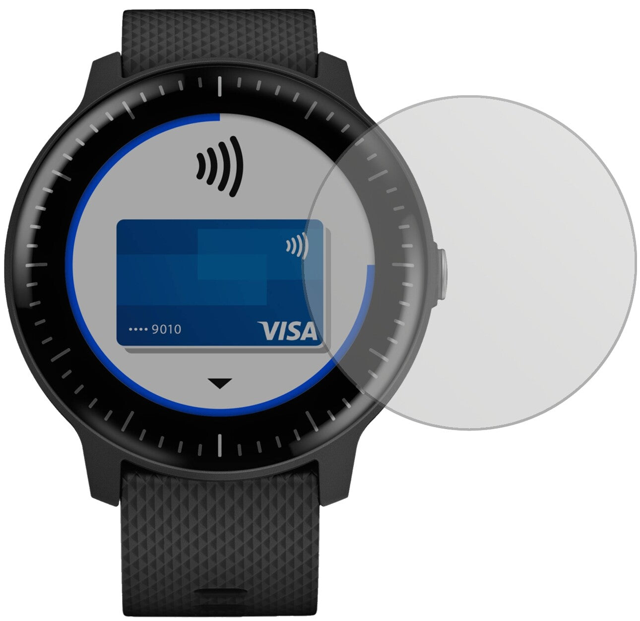 6x Schutzfolie matt für Garmin Vivoactive 3 Music Display-Schutzfolie