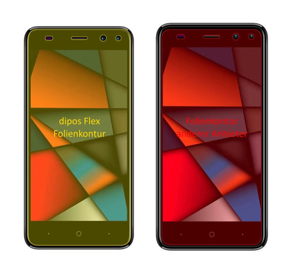 3x 3D Full Cover Schutzfolie für Intex Indie 6