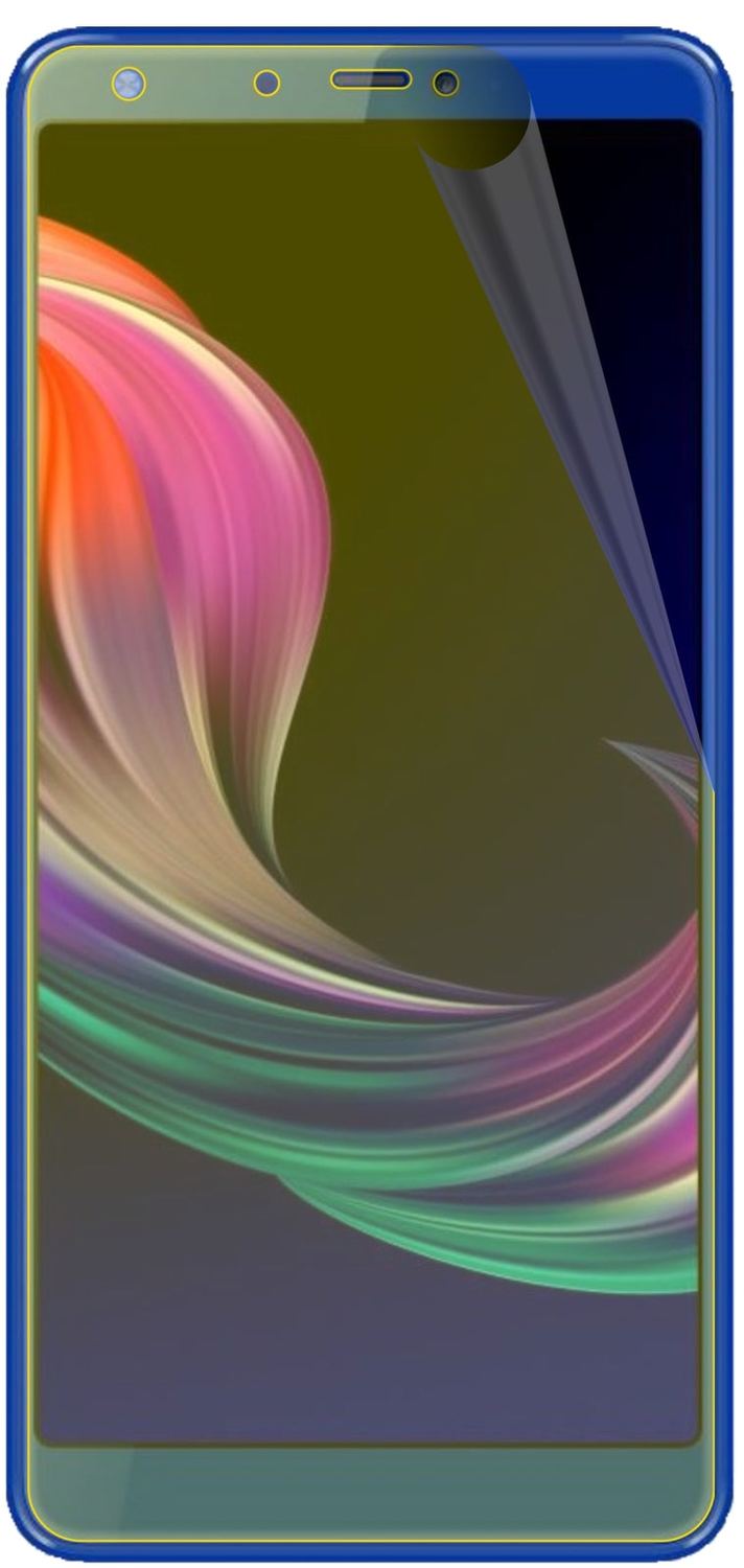 3x 3D Full Cover Schutzfolie für Panasonic Eluga Ray 600