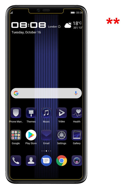 2x 9H Schutzfolie für Huawei Porsche Design Mate 20 RS Panzerfolie