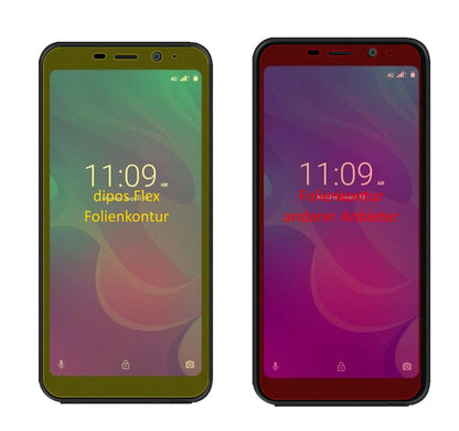 3x 3D Full Cover Schutzfolie für Meizu C9