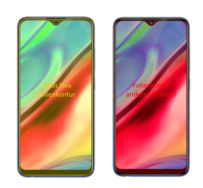 3x 3D Full Cover Schutzfolie für Vivo Y91