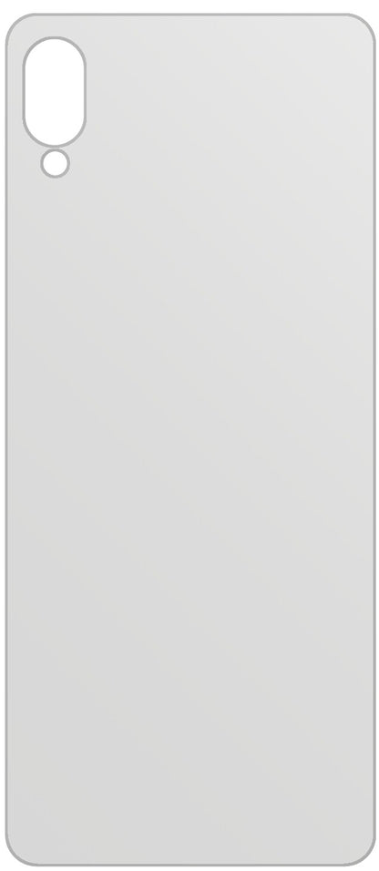 dipos Displayschutz für Vivo Y91i Rückseite, mattierte Oberfläche, geringe Dicke und perfekte Passform