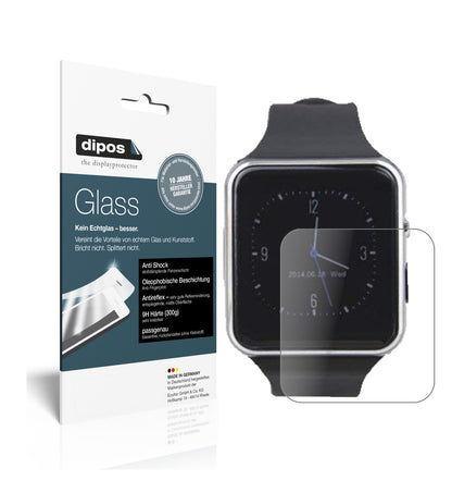 2x 9H Schutzfolie matt für Tagobee TB01 Smartwatch Panzerfolie