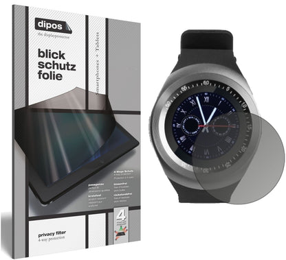 Blickschutzfolie für TrendGeek TG-SW1 Smartwatch matt Schutzfolie Privacy