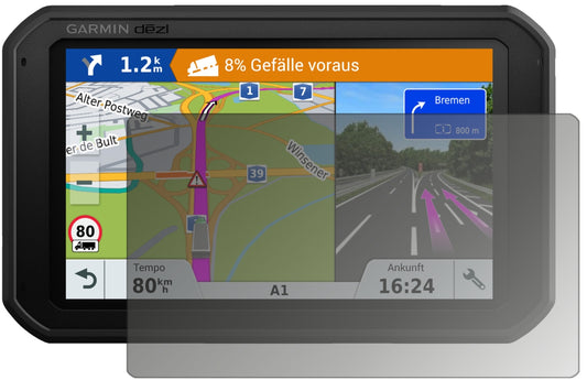Blickschutzfolie für Garmin Dezlcam 785 LMT-D EU matt Schutzfolie Privacy