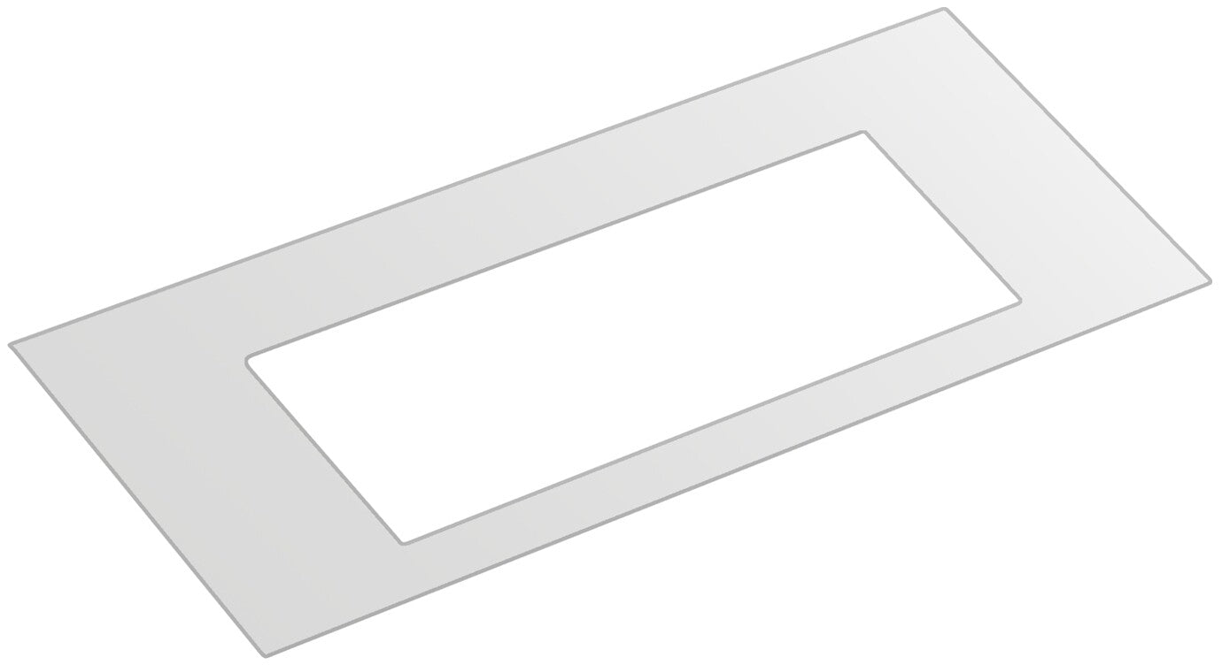dipos Displayschutz für Jura A7 Tropfblech, mattierte Oberfläche, geringe Dicke und perfekte Passform