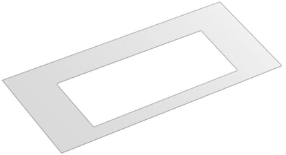 dipos Displayschutz für Jura A7 Tropfblech, mattierte Oberfläche, geringe Dicke und perfekte Passform
