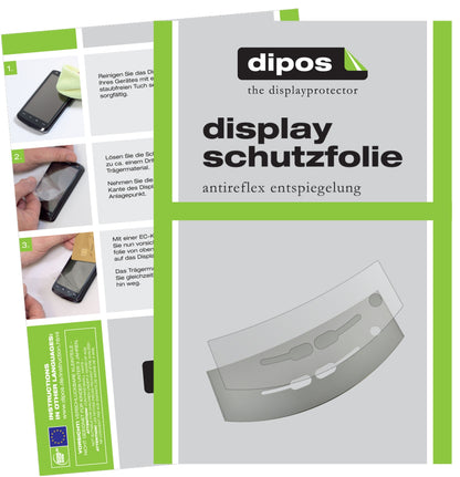 2x Schutzfolie matt für Jura J5 Tropfblech Display-Schutzfolie