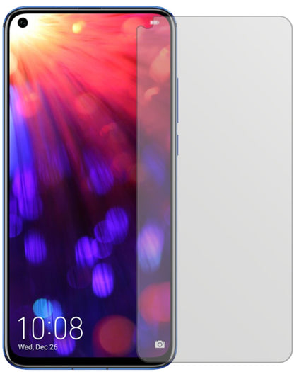 HonorV20 mit aufgebrachter dipos Displayschutzfolie, die lästige Fingerabdrücke minimiert