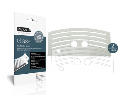 Matte Displayschutzfolie von dipos passend für Melitta Caffeo Solo E950 Tropfblech, 9H kratzfest und blasenfrei montiert