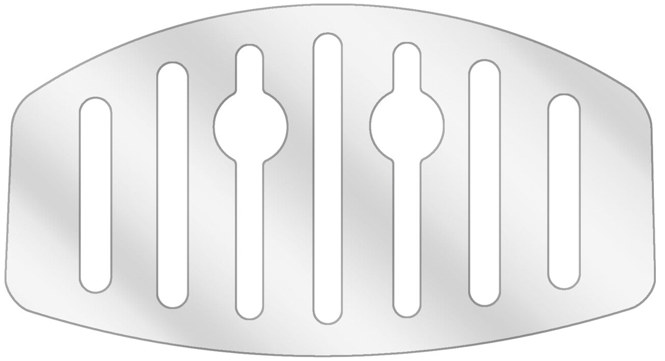 dipos Displayschutz für Krups XP 7230 Tropfblech, transparente Oberfläche, geringe Dicke und perfekte Passform