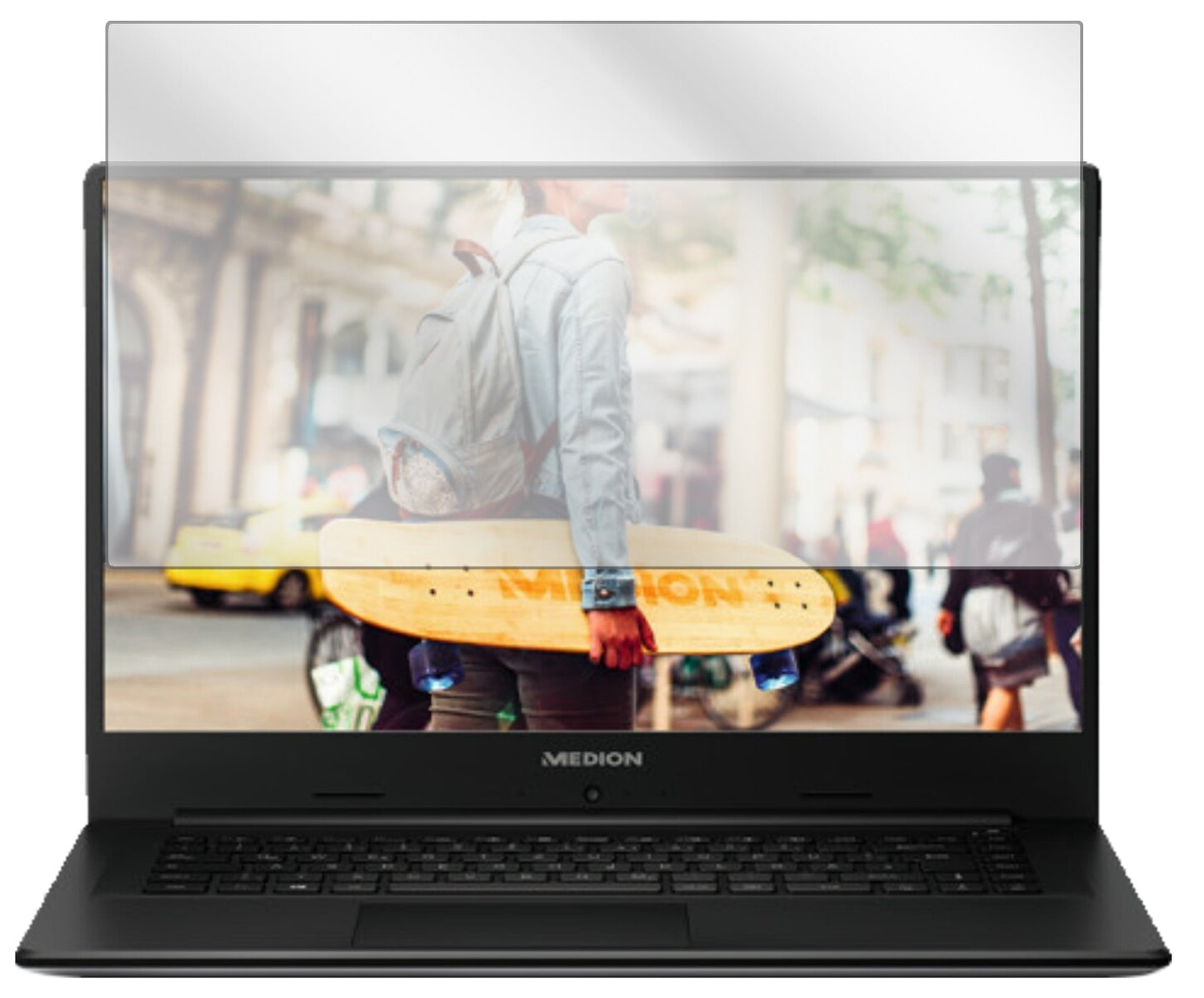 2x Schutzfolie klar für Medion Akoya E6246 Notebook Display-Schutzfolie