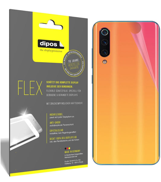 3x 3D Full Cover Schutzfolie für Xiaomi Mi 9 SE Rückseite