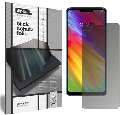 Blickschutzfolie für LG Q9 One matt Schutzfolie Privacy