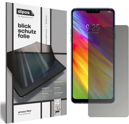 Blickschutzfolie für LG Q9 matt Schutzfolie Privacy