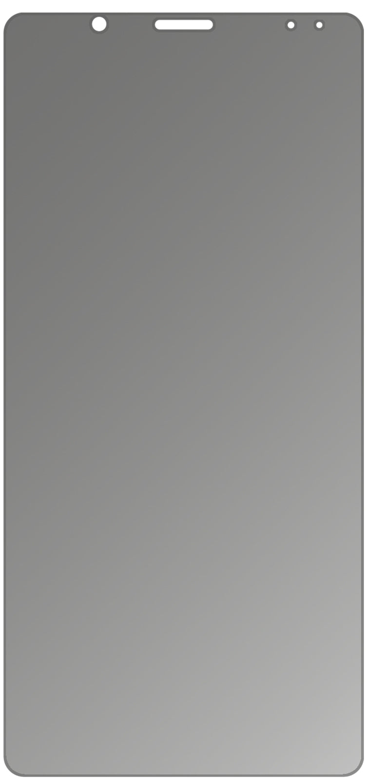 Blickschutzfolie für Lenovo Tab V7 matt Schutzfolie Privacy