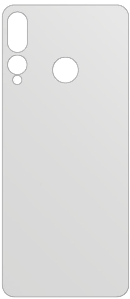 dipos Displayschutz für Huawei P Smart Plus (2019) Rückseite, mattierte Oberfläche, geringe Dicke und perfekte Passform