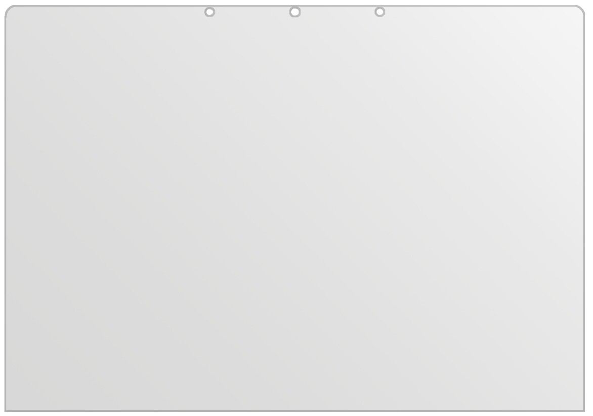 2x Schutzfolie matt für Microsoft Surface Laptop 2 13.5 Zoll Display-Schutzfolie