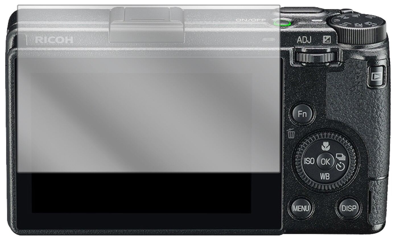 6x Schutzfolie klar für Ricoh GR III Display-Schutzfolie