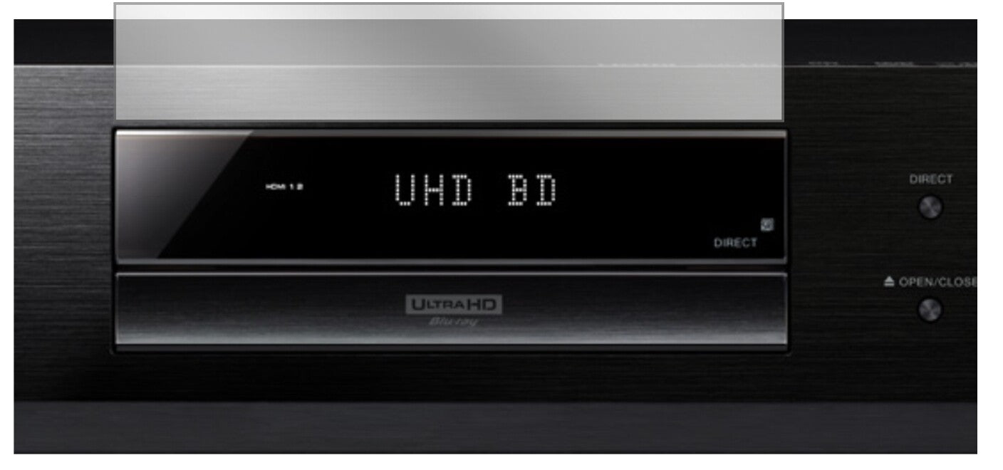 PioneerUDP-LX500 mit aufgebrachter dipos Displayschutzfolie, glasklare Darstellung ohne Einschränkungen