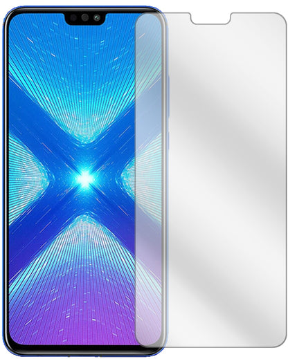 HonorView 10 Lite mit aufgebrachter dipos Displayschutzfolie, glasklare Darstellung ohne Einschränkungen
