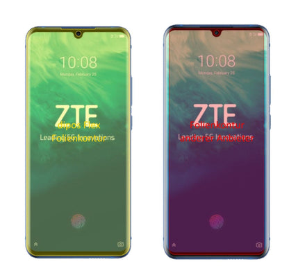 3x 3D Full Cover Schutzfolie für ZTE Axon 10 Pro 5G